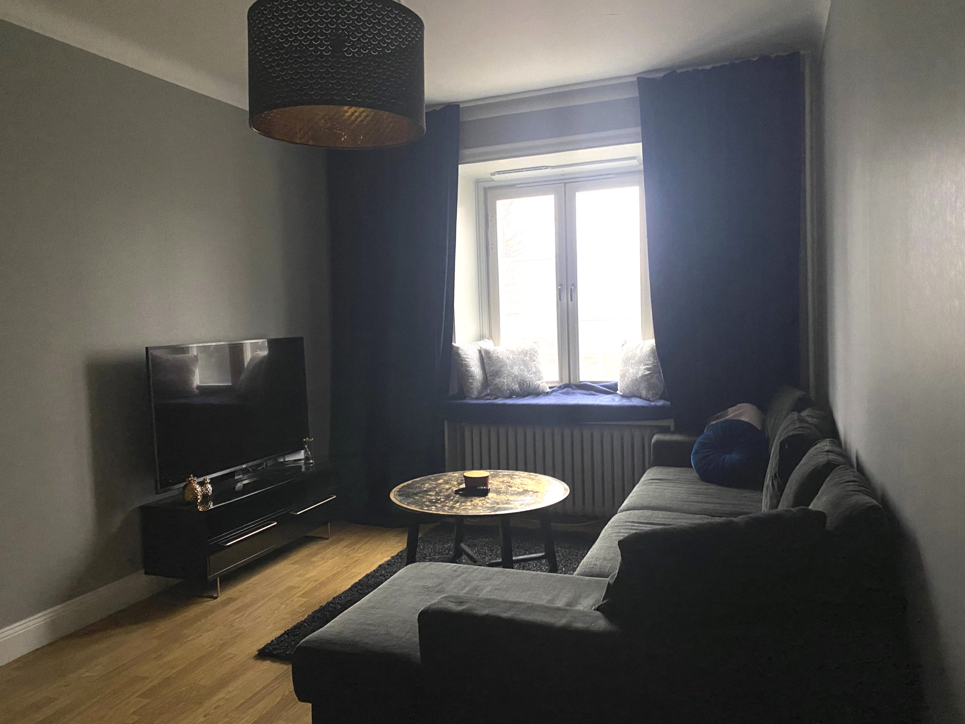 Fint vardagsrum. Krylbohus.