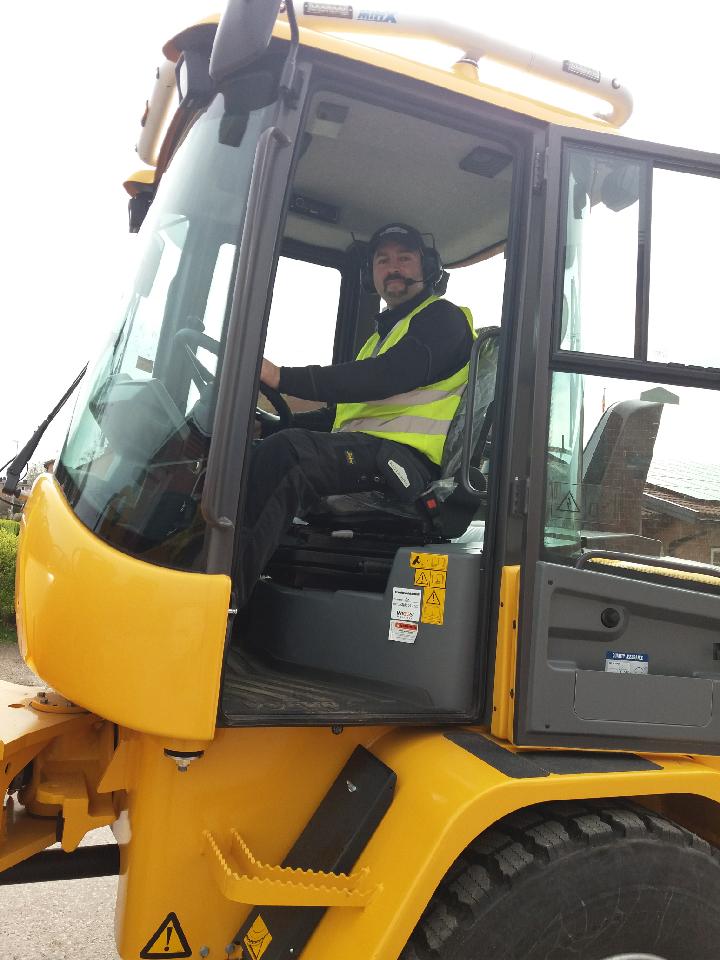 Krylbohus. Fastighetsskötare.