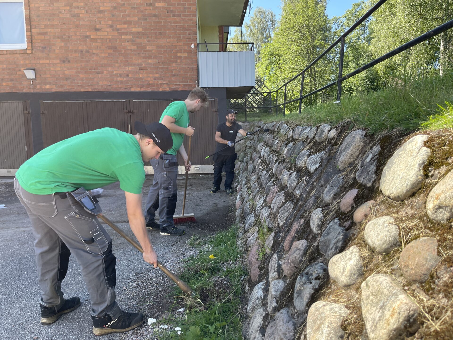 Sommarjobbare trivs hos Krylbohus.