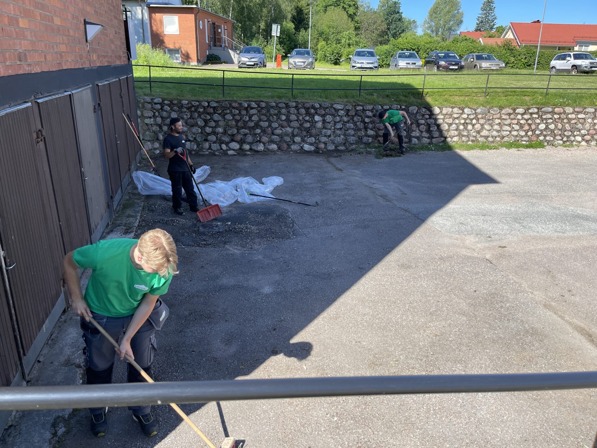 Sommarjobbar snyggt och tryggt på Krylbohus.