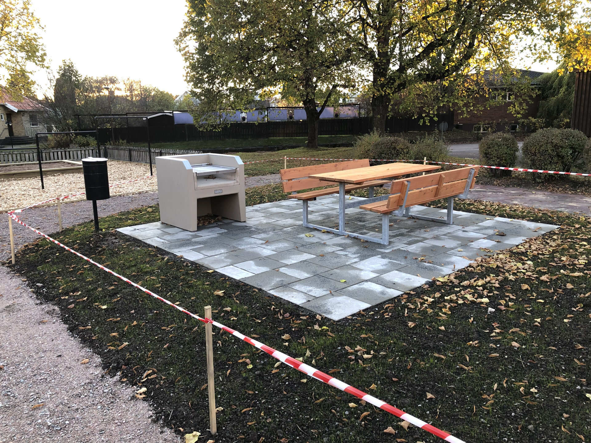 Fin lekplats hos Krylbohus.