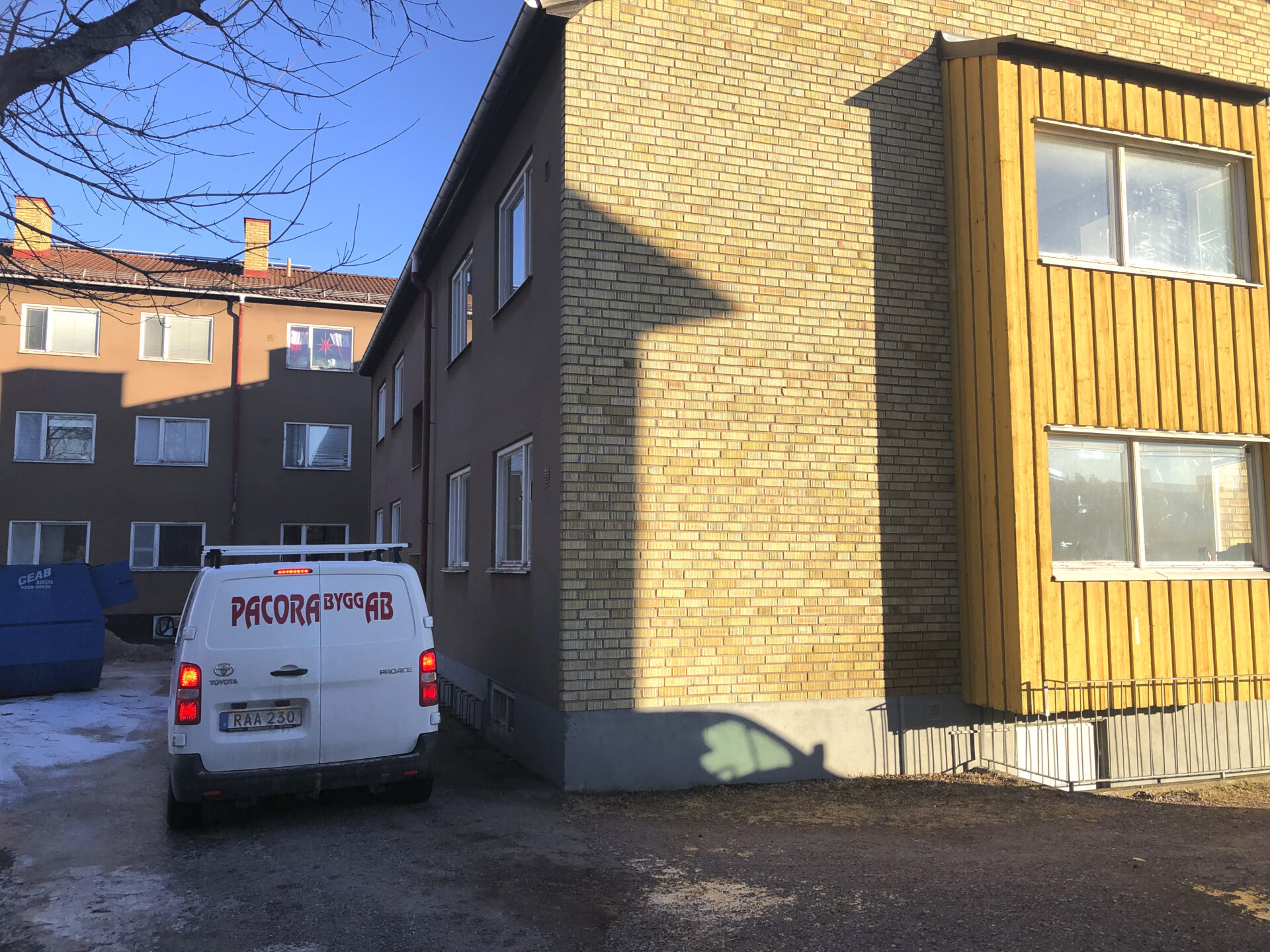 Rustas upp. Lindevägen. Bo bra. Krylbohus.