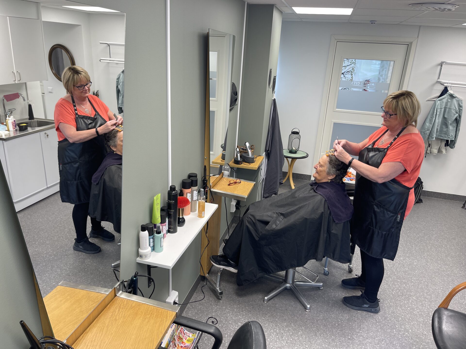 Salong Citys upprustade lokaler. Krylbohus.se