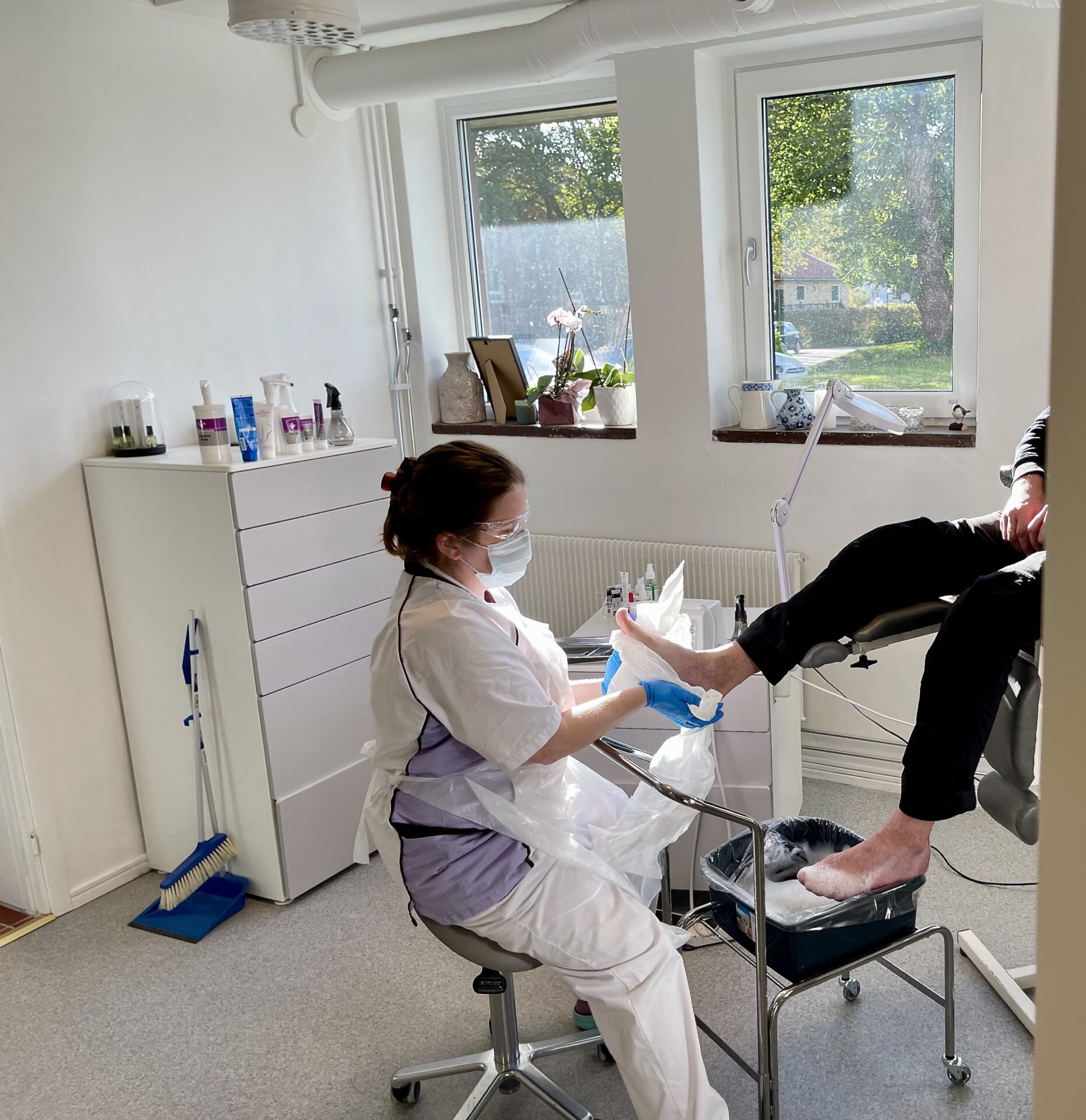 Fotvårdsklinik, Kicki. Krylbohus.